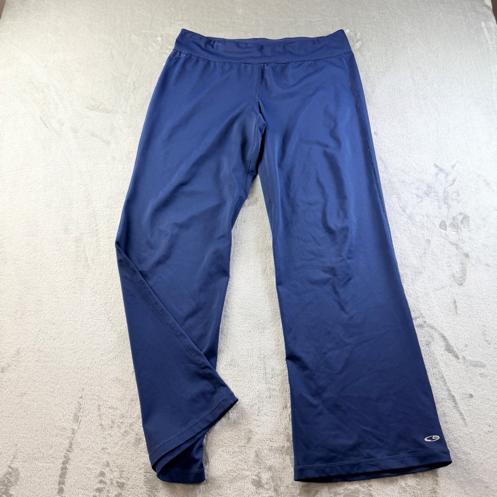 C9 by Champion Navy Blue Athletic Yoga Pants Women's PXL